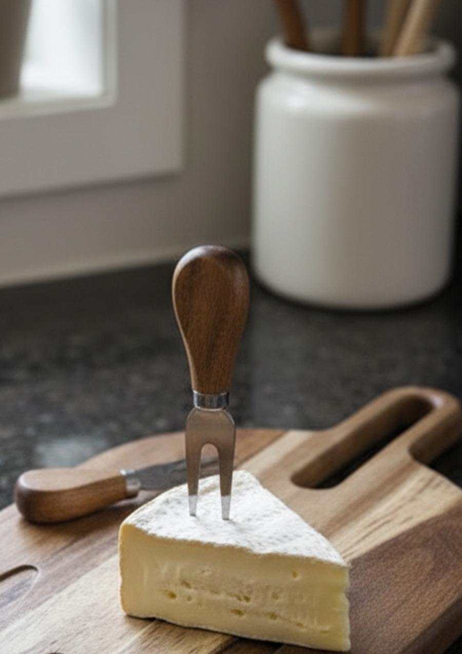 Akasya Peynir Tabağı - Peynir Sunumluk Seti- 4 Parça