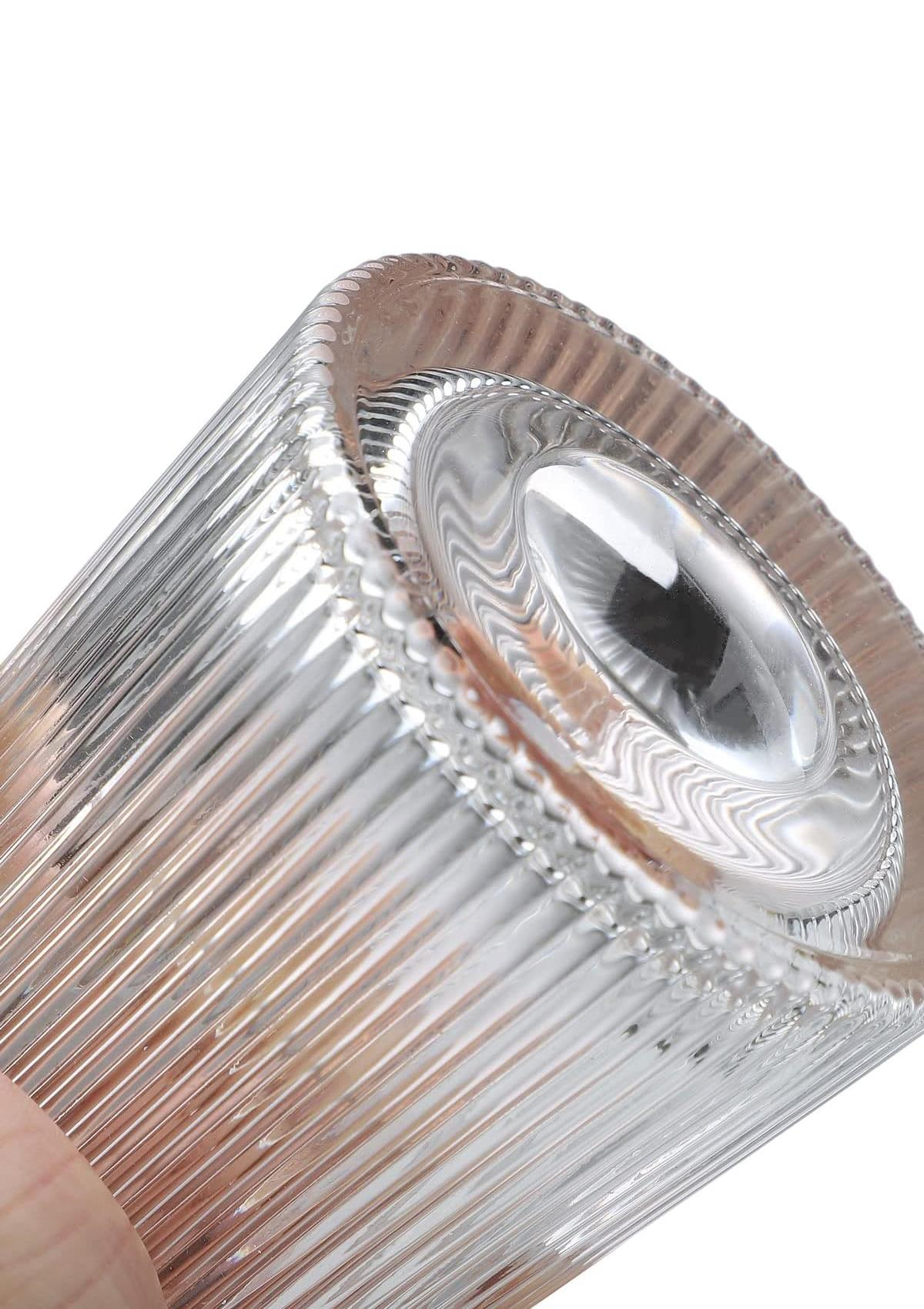 JAPAN 2li Karıştırıcı Kokteyl Bardağı - Meşrubat Bardak Takımı - Dönme Mekanizmalı- 150 ML