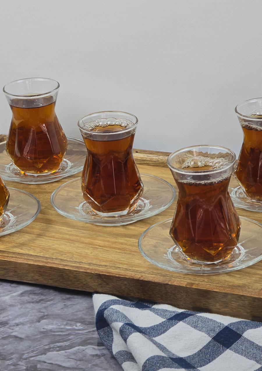 Akasya Tepsi - Dikdörtgen Çay Tepsisi - 41x29 CM 