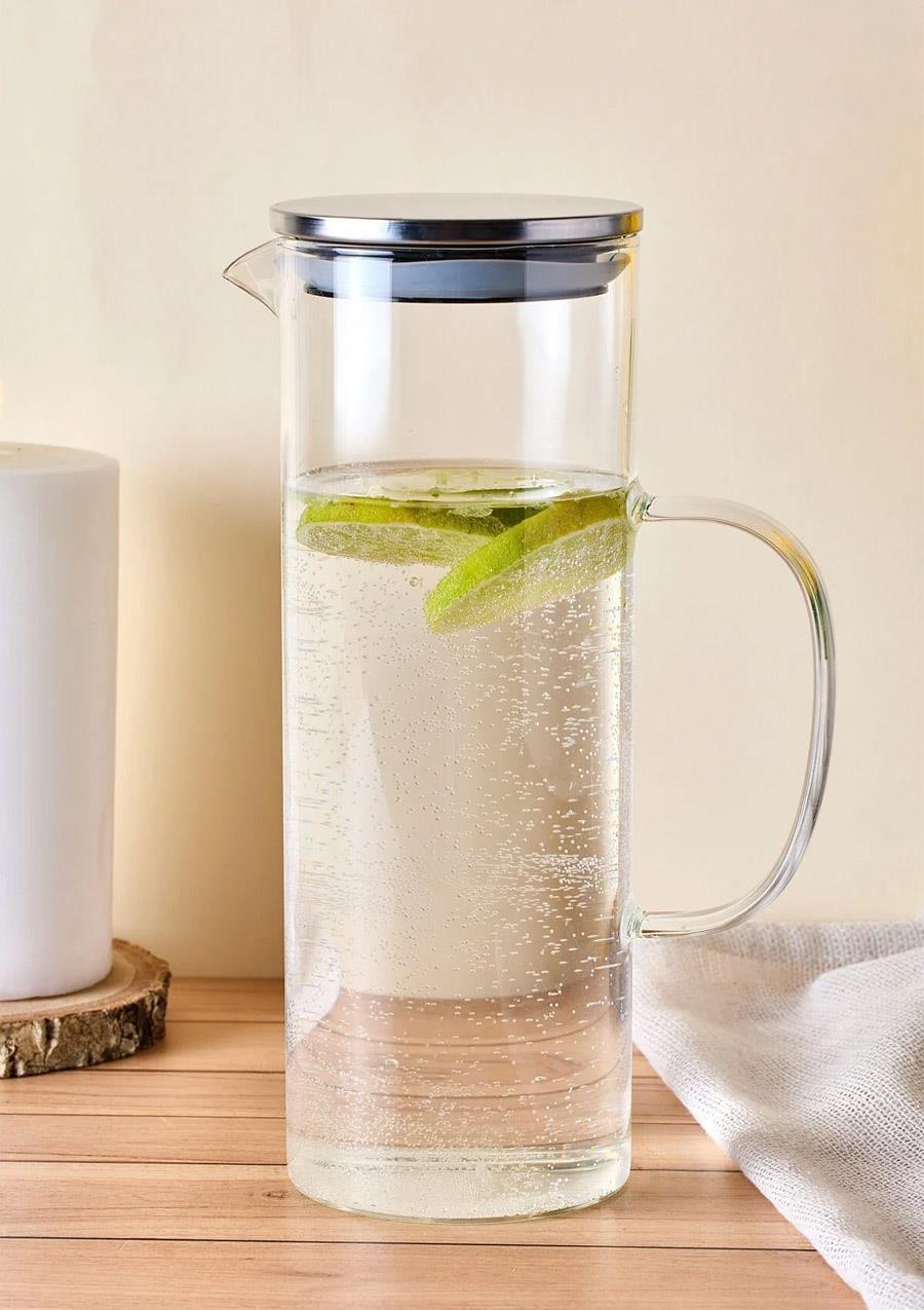 İzmir Borosilikat Cam Sürahi - 1200 ML