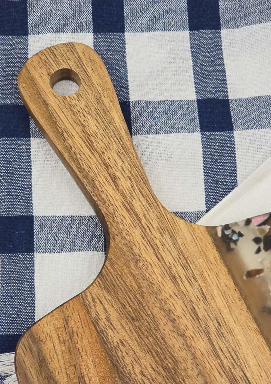 Akasya Kesme Tahtası - Dikdörtgen Kesim Tahtası - 40 CM