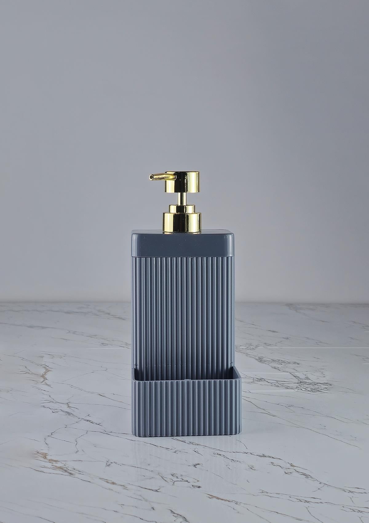 Sünger Hazneli Sıvı Sabunluk - Hazneli Banyo Mutfak Sıvı Sabunluğu - 550 ML