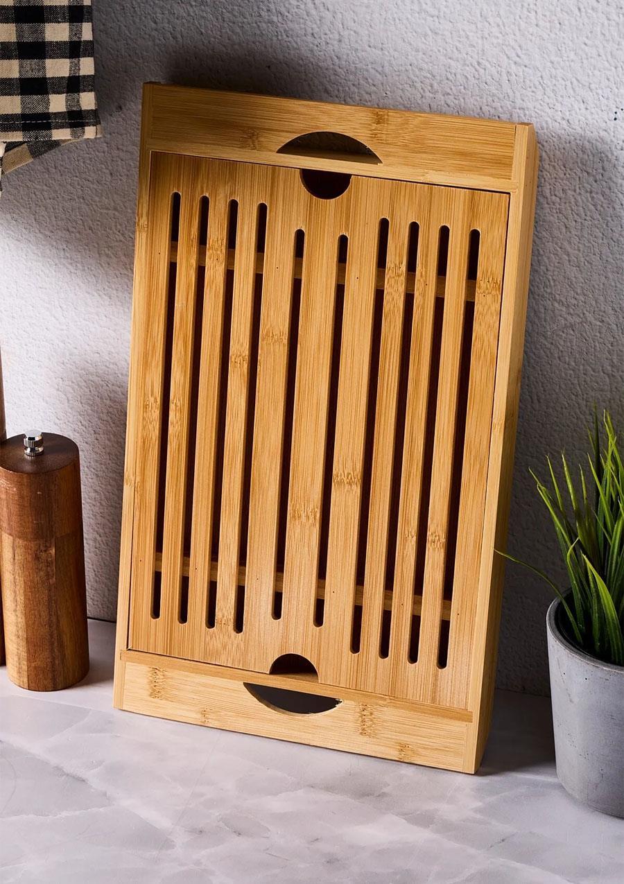 Curtis Izgaralı Bambu Kesme Tahtası