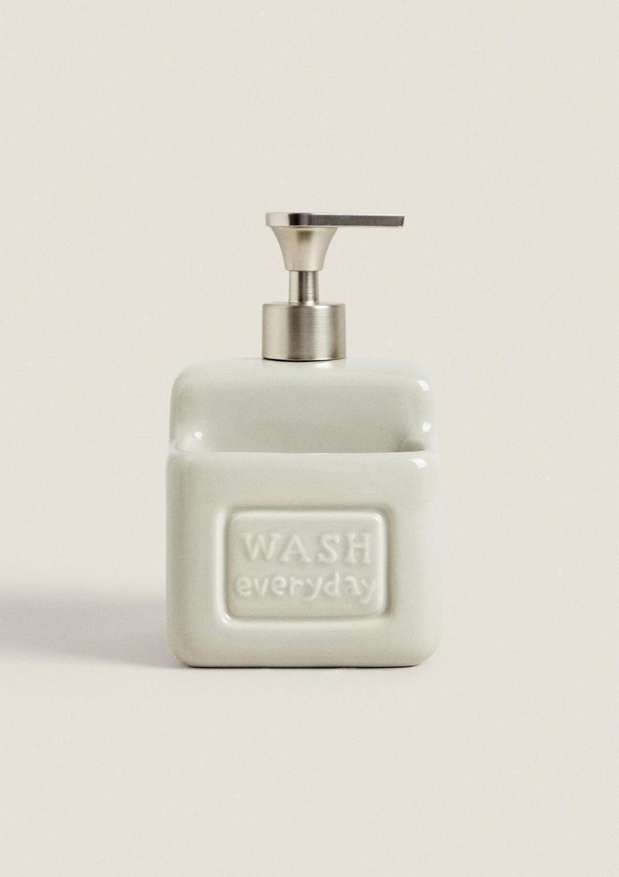 Ashton Grey Porselen Sıvı Sabunluk 500 ml