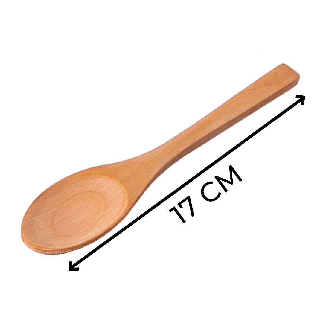 Hometarz 6 lı Bambu Kaşık Salça Kaşığı Bambu Kaşık Set 17 cm