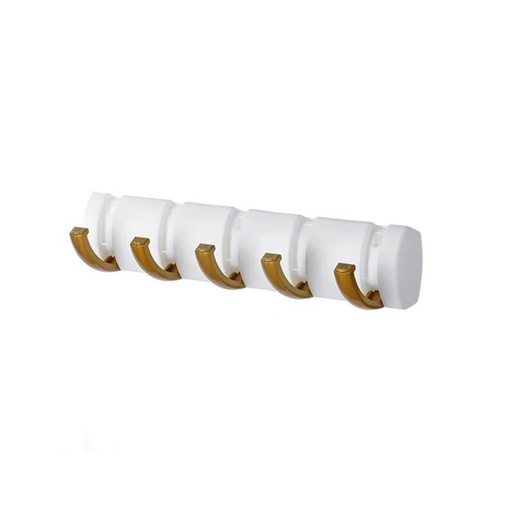 Hometarz Banyo Havluluk Askılık Fincan Kapı Arkası Askı 5 Kancalı 
