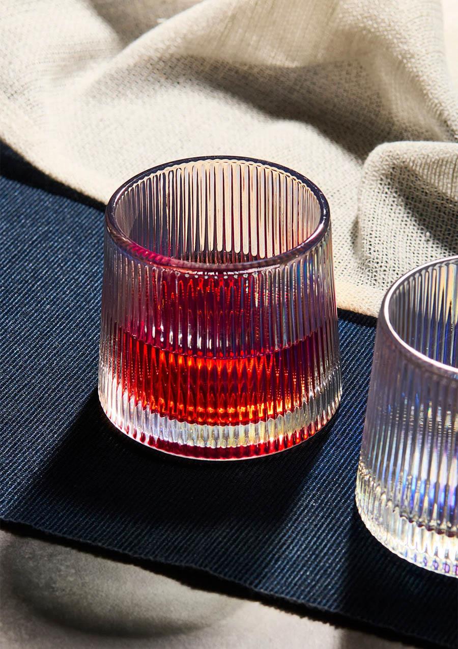 JAPAN Luster Kaplama Cam Bardak - 2li Set, 160ml