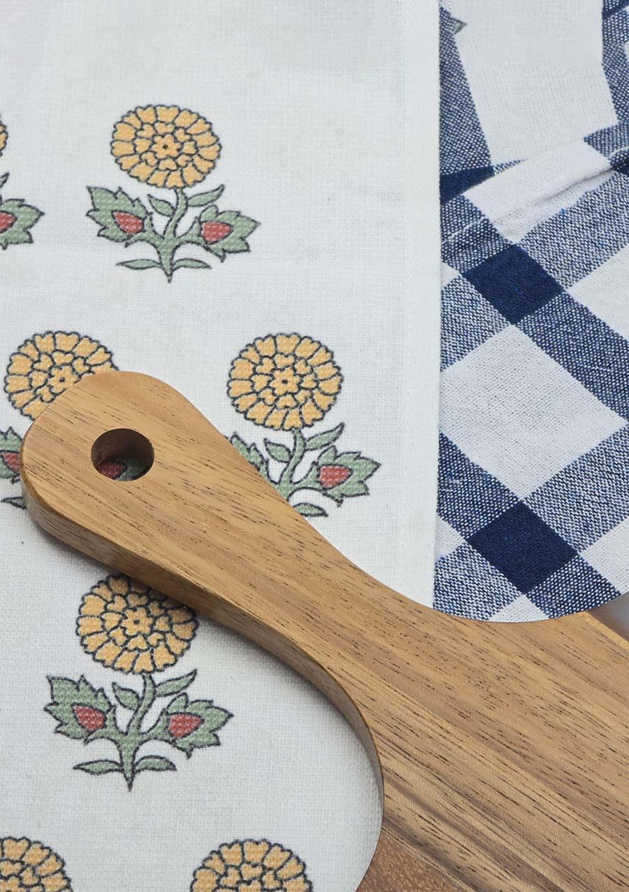 Akasya Kesme Tahtası - Dikdörtgen Kesim Tahtası - 45 CM