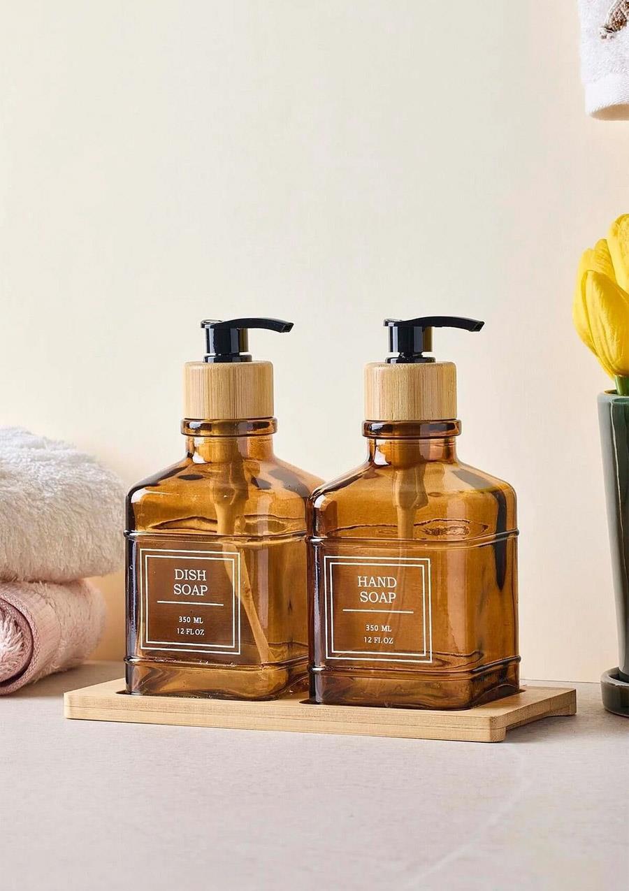 Rogan Amber Sıvı Sabunluk Seti - 2x350 ML