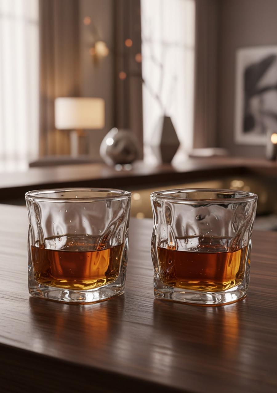 Piero Cam Bardak - 2li Set, 200 ML