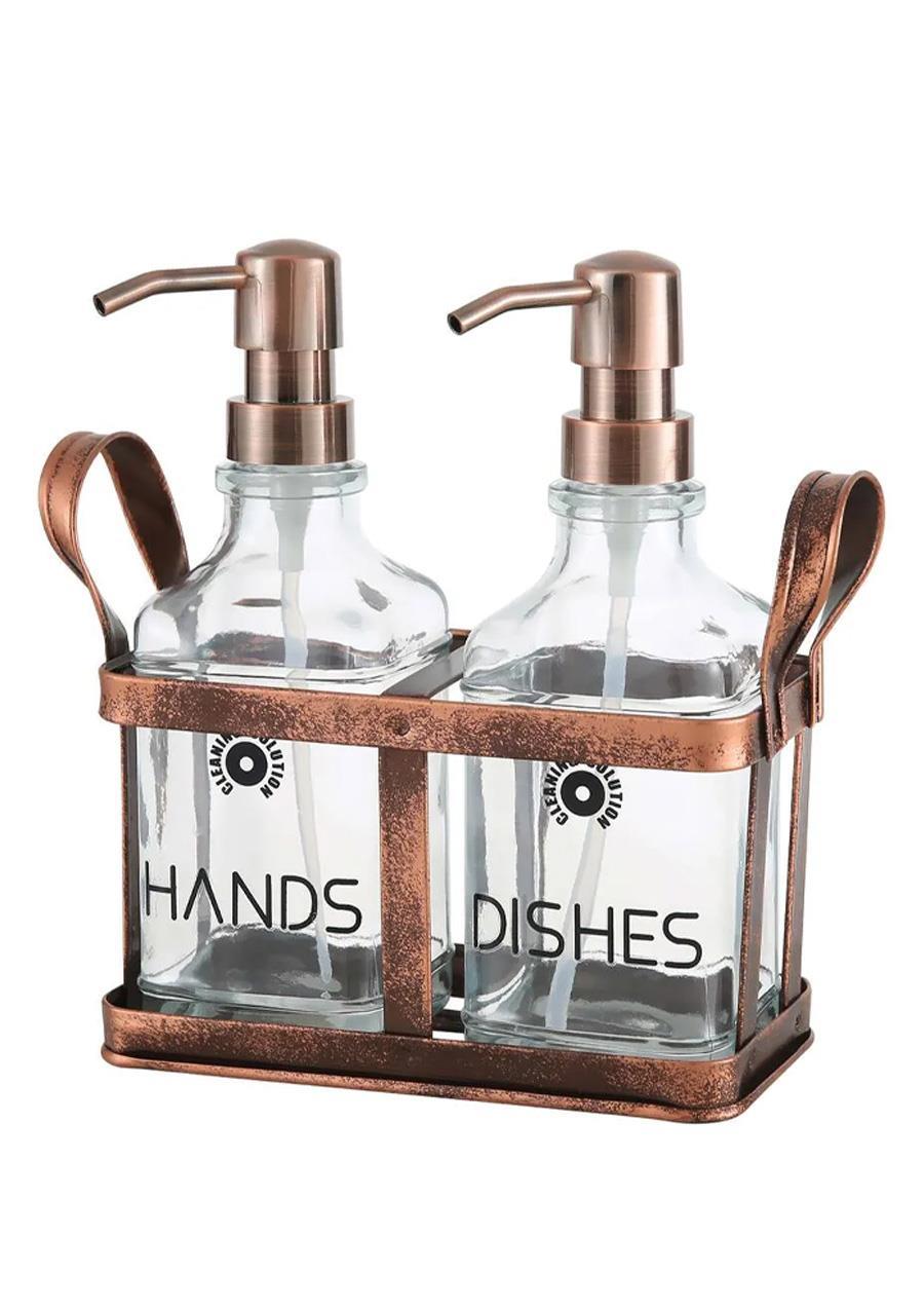 Rame Sıvı Sabunluk Seti - Retro Görünümlü - 2x500 ML