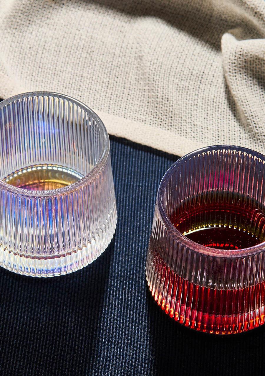 JAPAN Luster Kaplama Cam Bardak - 2li Set, 160ml