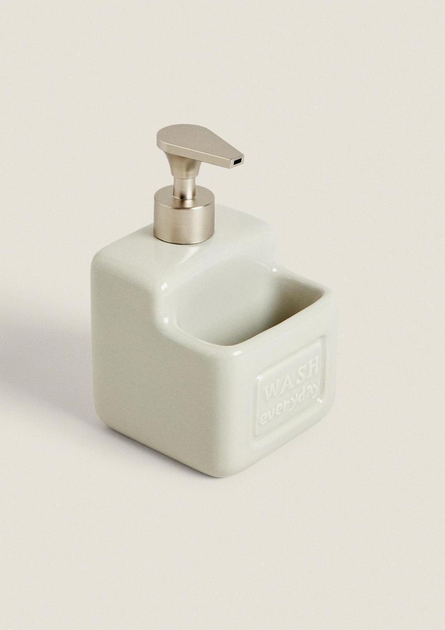 Ashton Grey Porselen Sıvı Sabunluk 500 ml