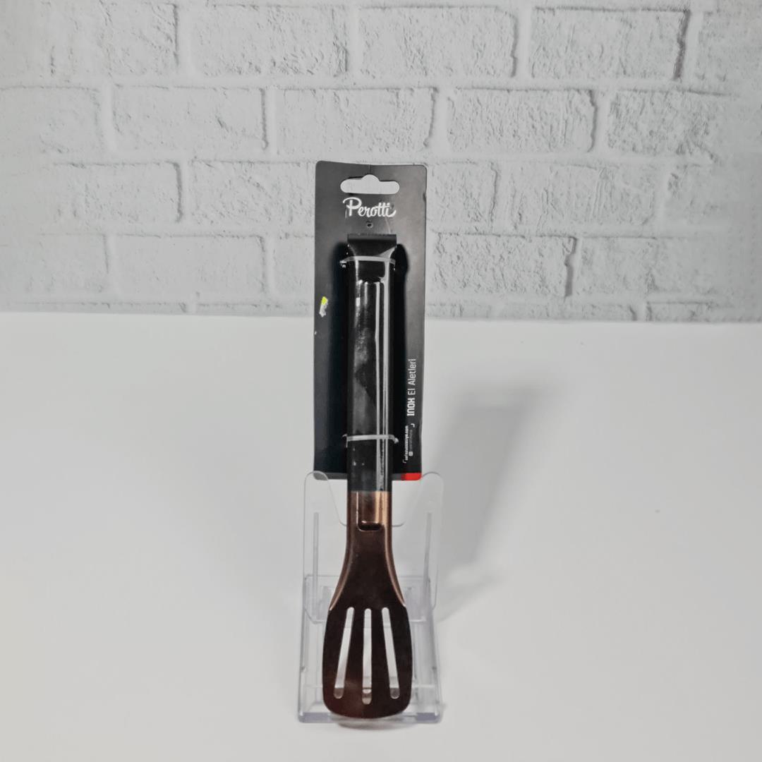 Hometarz Lüx Gold Metal Maşa Barbekü Mangal Izgara Maşası