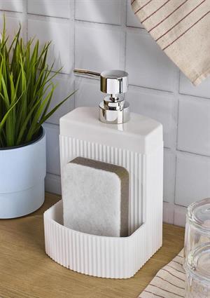 Kelly Sıvı Sabunluk - Sünger Hazneli Mutfak Sabunluğu - 540 ML