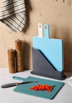 Brice 4 Parça Standlı Kesme Tahtası Set