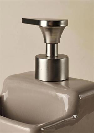 Ashton Taupe Porselen Sıvı Sabunluk 500 ml