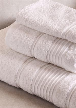 Towy White 100% Pamuk 3lü Banyo Havlusu Seti