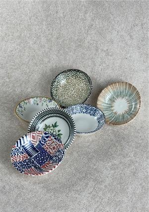 Porselen Reçellik Seti - Kahvaltı Takımı - Kahve Yanı Lokumluk - 80 ML