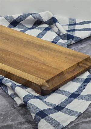 Akasya Sunum Tepsisi - Uzun Sunum Tabağı - 47x17 CM