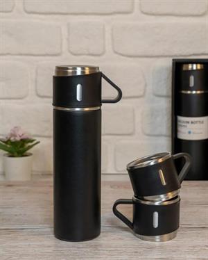 Kamp Termosu - Termos Seti  - 500 ML - 3 Adet Bardak