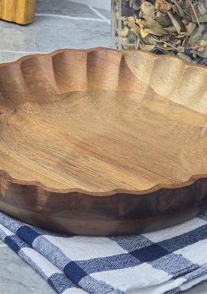 Akasya Kase - Doğal Yemek Kasesi - 20 CM, 600 ML