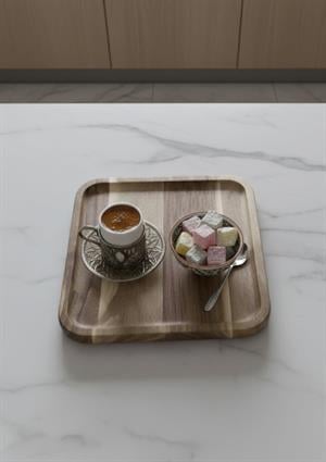 Akasya Sunumluk - Sunum Tabağı 20x20 CM