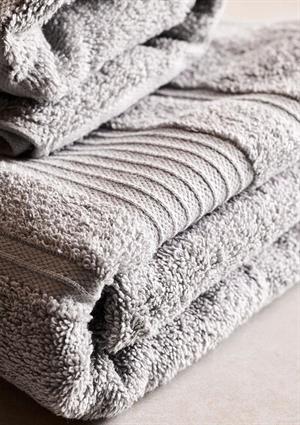 Towy Grey 100% Pamuk 3lü Banyo Havlusu Seti