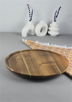 Akasya Sunumluk - Döner Stantlı Makyaj Organizeri - Pasta Sunumluğu, Kavanoz Standı - 30 CM