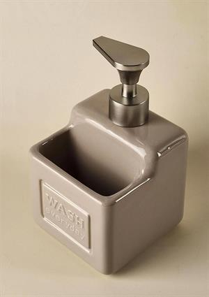 Ashton Taupe Porselen Sıvı Sabunluk 500 ml