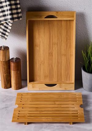 Curtis Izgaralı Bambu Kesme Tahtası