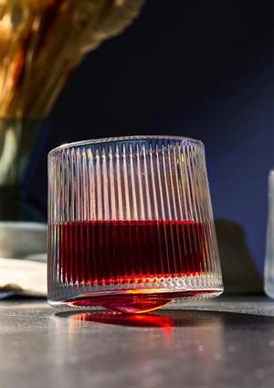 JAPAN Luster 2li 360 Derece Dönerli Cam Bardak Seti - 160ml