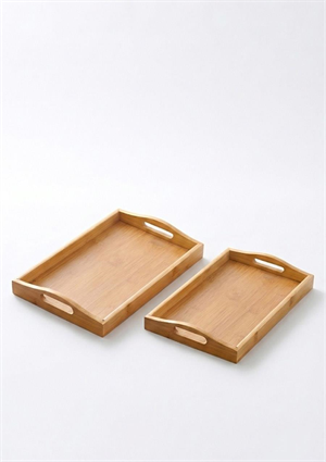 Bambu Tepsi Takımı - 2 Parça