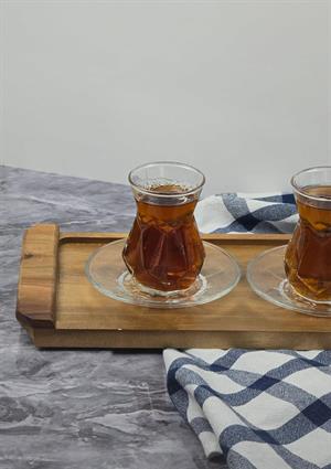 Akasya Sunum Tepsisi - Uzun Sunum Tabağı - 47x17 CM