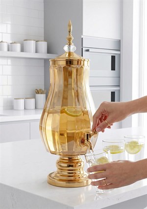 Cam Sebil - Yağlık, Şerbetlik, Sürahi - 6 Litre, 50 CM-2