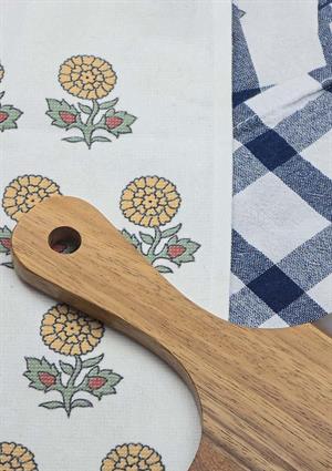 Akasya Kesme Tahtası - Dikdörtgen Kesim Tahtası - 45 CM