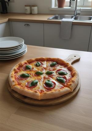 Bambu Pizza Tabağı - Sunumluk 30 CM