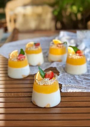 Magnolia Kasesi - 6lı Cam Tatlı Kasesi Bardak Takımı - 6x300 ML