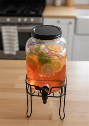 Cam Sebil - Çok Amaçlı Şerbetlik - 4 Litre