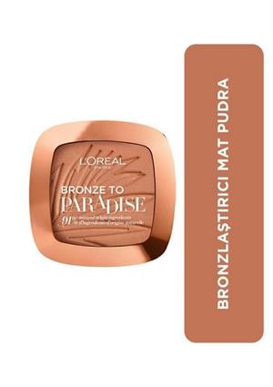 LOréal Paris Bronze to Paradise Mat Bronzlaştırıcı Pudra 02 Baby One More Tan