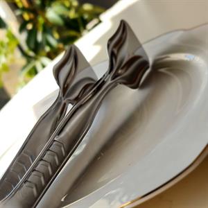 Hometarz İnox Metal Pasta Maşası Paslanmaz Çelik 21 CM 