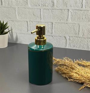 Hometarz Porselen Gold Lüx Sıvı Sabunluk Banyo Tuvalet 300 ml