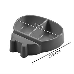 Pratik Çerezlik Telefon Stantlı Plastik 2 Bölmeli 