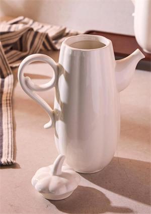 Pumpkin Porselen 2li 600 ml Yağdanlık Seti Ergonomik Tasarım Çok Amaçlı Yağlık ve Sirkelik