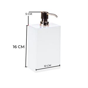 Plastik Şampuanlık - Büyük Boy Çok Amaçlı Sıvı Sabunluk - 1 Adet - 600 ML