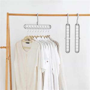 Hometarz 9 Bölmeli Sihirli Akıllı Askı Dolap Gardrop Düzenleyici