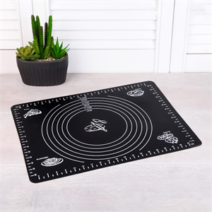 Hometarz Silikon Pizza Hamuru Açma Matı Detaylı Ölçülü 30x40 