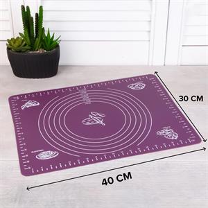 Hometarz Silikon Pizza Hamuru Açma Matı Detaylı Ölçülü 30x40 