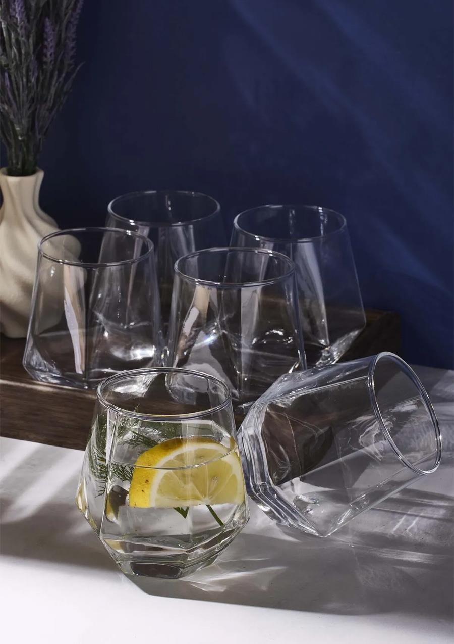 Harper Cam Bardak Seti - Meşrubat Bardağı Takımı 320ml 