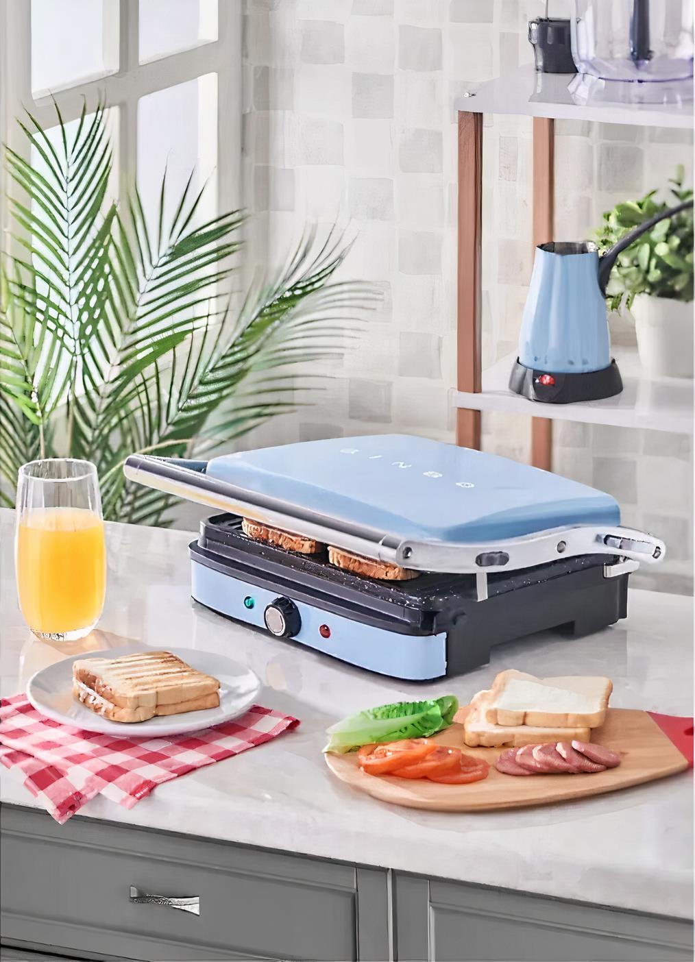 Sinbo Izgara Tost Makinesi 6 Dilim Kapasite Termostat İkaz Işığı